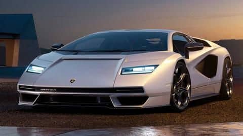 Lamborghini Countach LPI 800-4, with 803hp hybrid powertrain, breaks cover Lamborghini Countach LPI 800-4, with 803hp hybrid powertrain, breaks cover
