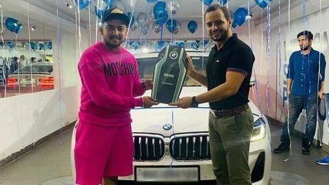 Cricketer Prithvi Shaw drives home BMW 6 Series Gran Turismo Cricketer Prithvi Shaw drives home BMW 6 Series Gran Turismo