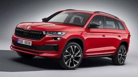 SKODA KODIAQ (facelift) SUV to be launched on January 10 SKODA KODIAQ (facelift) SUV to be launched on January 10
