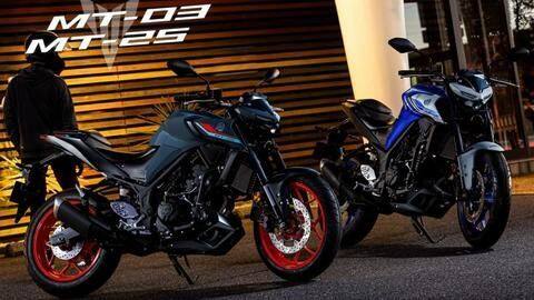 2021 Yamaha MT-25 and MT-03 bikes launched in Japan 2021 Yamaha MT-25 and MT-03 bikes launched in Japan