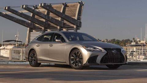 2022 Lexus LS, with better suspension and safety, breaks cover 2022 Lexus LS, with better suspension and safety, breaks cover