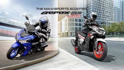 Yamaha Aerox 155 scooter gets a price-hike of Rs. 1,000 Yamaha Aerox 155 scooter gets a price-hike of Rs. 1,000