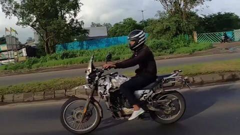 Yezdi adventure bike spied on test; design details revealed Yezdi adventure bike spied on test; design details revealed