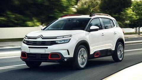Trial assembly of Citroen C5 Aircross SUV in India begins Trial assembly of Citroen C5 Aircross SUV in India begins