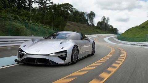 Here's how Lexus's upcoming electric sports car will look like Here's how Lexus's upcoming electric sports car will look like