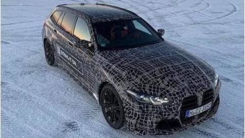 BMW M3 Touring teased; global debut later this year BMW M3 Touring teased; global debut later this year