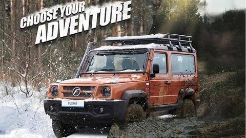 2021 Force Gurkha SUV to be unveiled on September 15 2021 Force Gurkha SUV to be unveiled on September 15