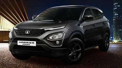 Tata Motors introduces affordable 'Dark Edition' variants for Harrier SUV Tata Motors introduces affordable 'Dark Edition' variants for Harrier SUV