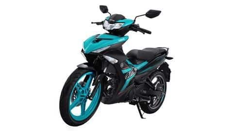 2022 Yamaha MX King 150 debuts in new cyan shade 2022 Yamaha MX King 150 debuts in new cyan shade