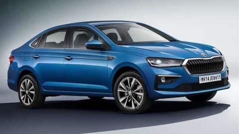 SKODA SLAVIA sedan to be delivered in India from March SKODA SLAVIA sedan to be delivered in India from March