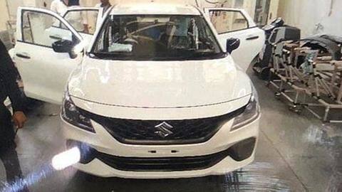 2022 Maruti Suzuki Baleno spied in production guise 2022 Maruti Suzuki Baleno spied in production guise