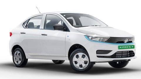 Facelifted Tata Tigor EV debuts under new 'XPRES' brand Facelifted Tata Tigor EV debuts under new 'XPRES' brand