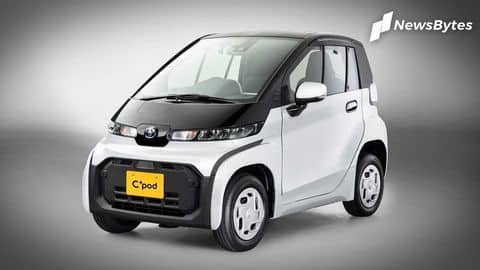 Toyota's C+pod is an ultra-compact electric car for two passengers Toyota's C+pod is an ultra-compact electric car for two passengers