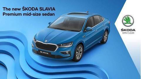 SKODA SLAVIA sedan launched in India at Rs. 10.7 lakh SKODA SLAVIA sedan launched in India at Rs. 10.7 lakh