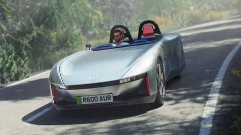 Aura concept electric car, with over 640km range, breaks cover Aura concept electric car, with over 640km range, breaks cover