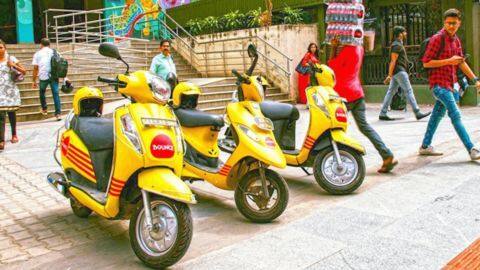Prior to debut in India, Bounce electric scooter spied testing Prior to debut in India, Bounce electric scooter spied testing