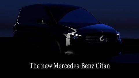 Ahead of unveiling, Mercedes-Benz Citan previewed in teaser image Ahead of unveiling, Mercedes-Benz Citan previewed in teaser image