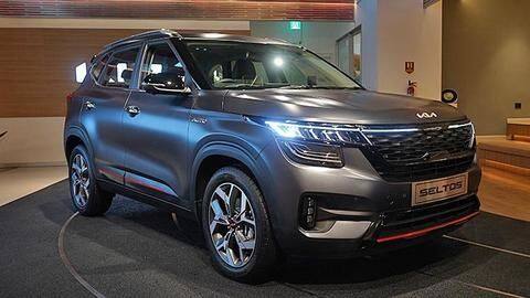 Kia Seltos X-Line SUV, with cosmetic changes, breaks cover Kia Seltos X-Line SUV, with cosmetic changes, breaks cover