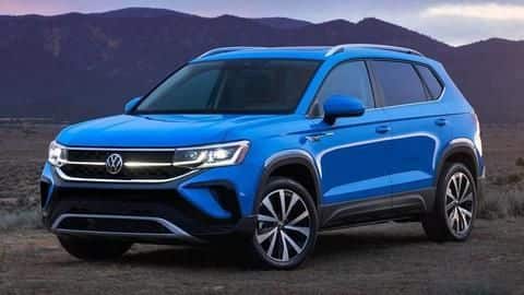 Volkswagen Taos compact SUV breaks cover: Details here Volkswagen Taos compact SUV breaks cover: Details here