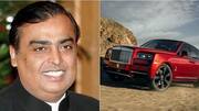 Mukesh Ambani brings home a new Rolls-Royce Cullinan SUV