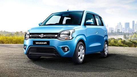 Maruti Suzuki WagonR EV hatchback spotted testing in India Maruti Suzuki WagonR EV hatchback spotted testing in India