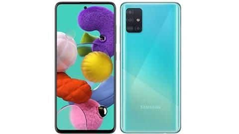 Samsung Galaxy A51 available with Rs. 1,500 cashback: Details here Samsung Galaxy A51 available with Rs. 1,500 cashback: Details here