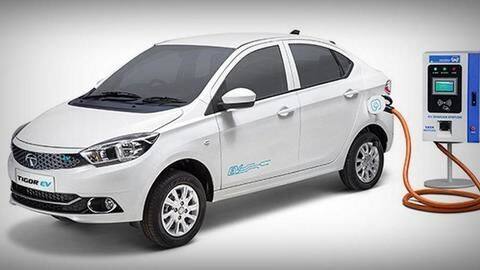 2021 Tata Tigor EV sedan spotted testing; design details revealed 2021 Tata Tigor EV sedan spotted testing; design details revealed