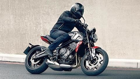 Triumph Trident 660 launched in India at Rs. 6.95 lakh Triumph Trident 660 launched in India at Rs. 6.95 lakh
