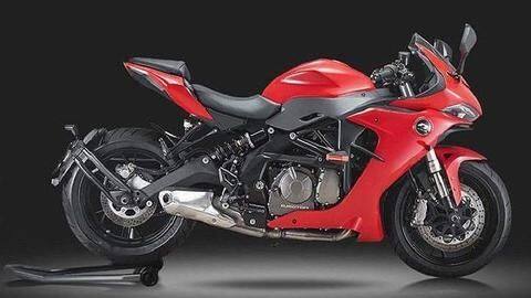 QJ SRG600 semi-faired motorbike launched in China: Details here QJ SRG600 semi-faired motorbike launched in China: Details here