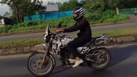 Yezdi Adventure previewed in spy images; design details revealed Yezdi Adventure previewed in spy images; design details revealed