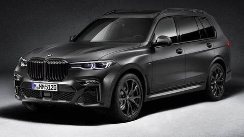 BMW X7 Dark Shadow Edition launched at Rs. 2.02 crore BMW X7 Dark Shadow Edition launched at Rs. 2.02 crore