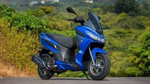 Aprilia SXR 160 launched in India at Rs. 1.26 lakh Aprilia SXR 160 launched in India at Rs. 1.26 lakh