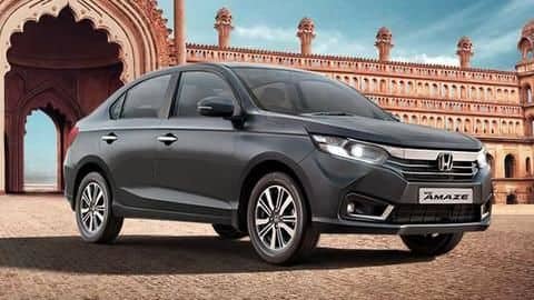Honda Amaze crosses 2 lakh sales milestone in India Honda Amaze crosses 2 lakh sales milestone in India