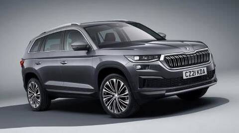 SKODA KODIAQ (facelift), with new design and features, breaks cover SKODA KODIAQ (facelift), with new design and features, breaks cover