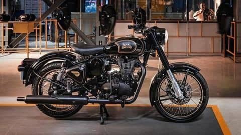 Royal Enfield introduces limited-run Classic 500 Tribute Black motorcycle