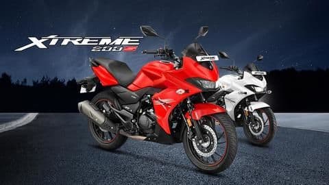 New Hero Xtreme 200S spied on test; design details revealed New Hero Xtreme 200S spied on test; design details revealed