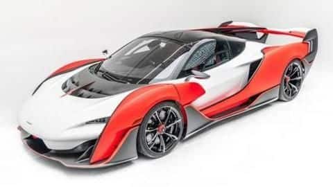 Limited-run McLaren Sabre hypercar revealed in the US: Details here Limited-run McLaren Sabre hypercar revealed in the US: Details here