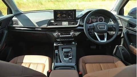 The Q5 flaunts a sportier cabin