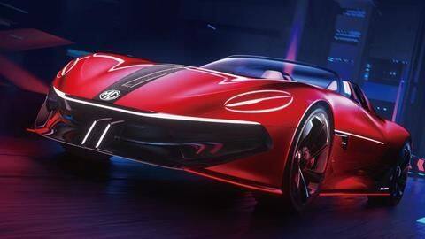 Prior to debut, MG Cyberster concept revealed in official images Prior to debut, MG Cyberster concept revealed in official images