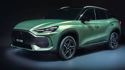 MG ONE SUV breaks cover; previews brand's new design language MG ONE SUV breaks cover; previews brand's new design language