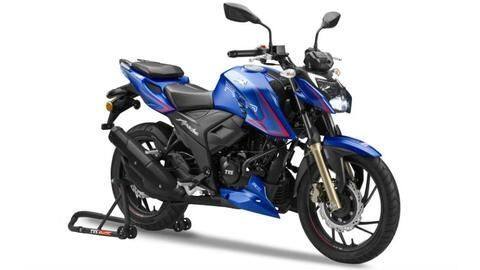 TVS Apache RTR 200 4V launched at Rs. 1.25 lakh TVS Apache RTR 200 4V launched at Rs. 1.25 lakh