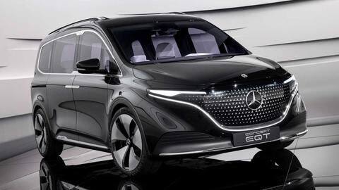 Mercedes-Benz Concept EQT previews the brand's all-electric T-Class van Mercedes-Benz Concept EQT previews the brand's all-electric T-Class van