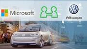 Volkswagen partners with Microsoft to develop autonomous driving technology
