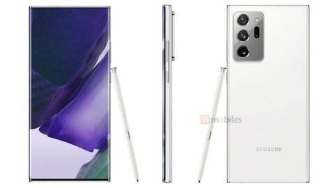 Samsung Galaxy Note 20 Ultra's Mystic White variant leaked Samsung Galaxy Note 20 Ultra's Mystic White variant leaked