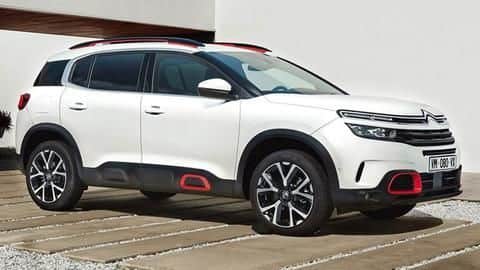 Citroen C5 Aircross to be launched in April; bookings open Citroen C5 Aircross to be launched in April; bookings open