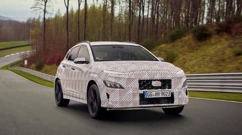 Hyundai Kona N SUV, with a 2.0-liter turbo-petrol engine, teased Hyundai Kona N SUV, with a 2.0-liter turbo-petrol engine, teased
