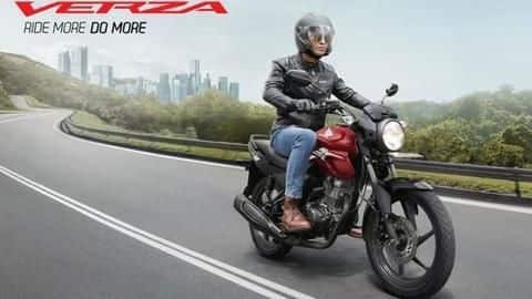 2021 Honda CB150 Verza launched at around Rs. 1 lakh 2021 Honda CB150 Verza launched at around Rs. 1 lakh
