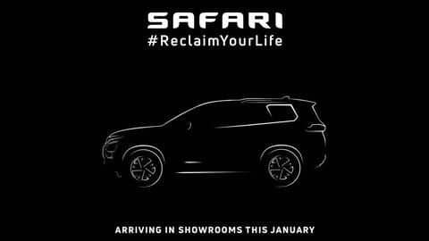 Tata Gravitas will arrive as Safari; bookings to start soon Tata Gravitas will arrive as Safari; bookings to start soon