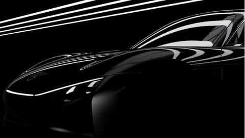 Prior to unveiling, Mercedes-Benz VISION EQXX previewed in teaser videos