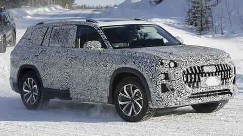 Audi Q9 SUV previewed in spy images; design details revealed Audi Q9 SUV previewed in spy images; design details revealed